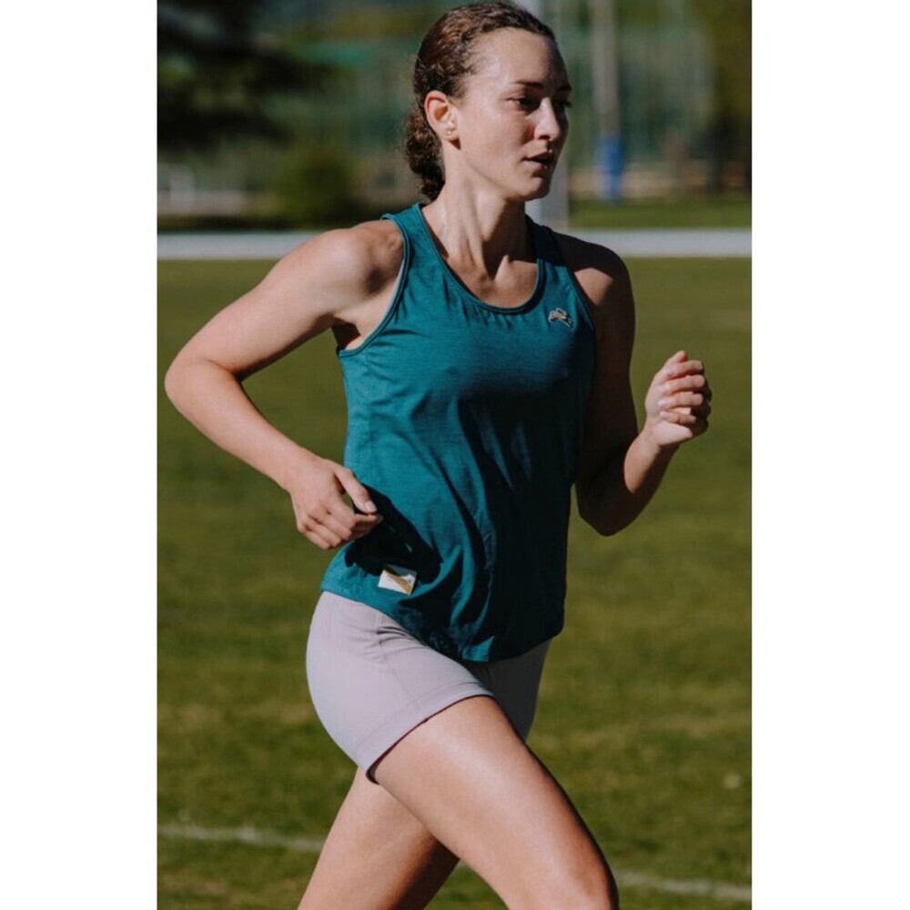 Tracksmith Session Tank in Light Blue Women's Size XS